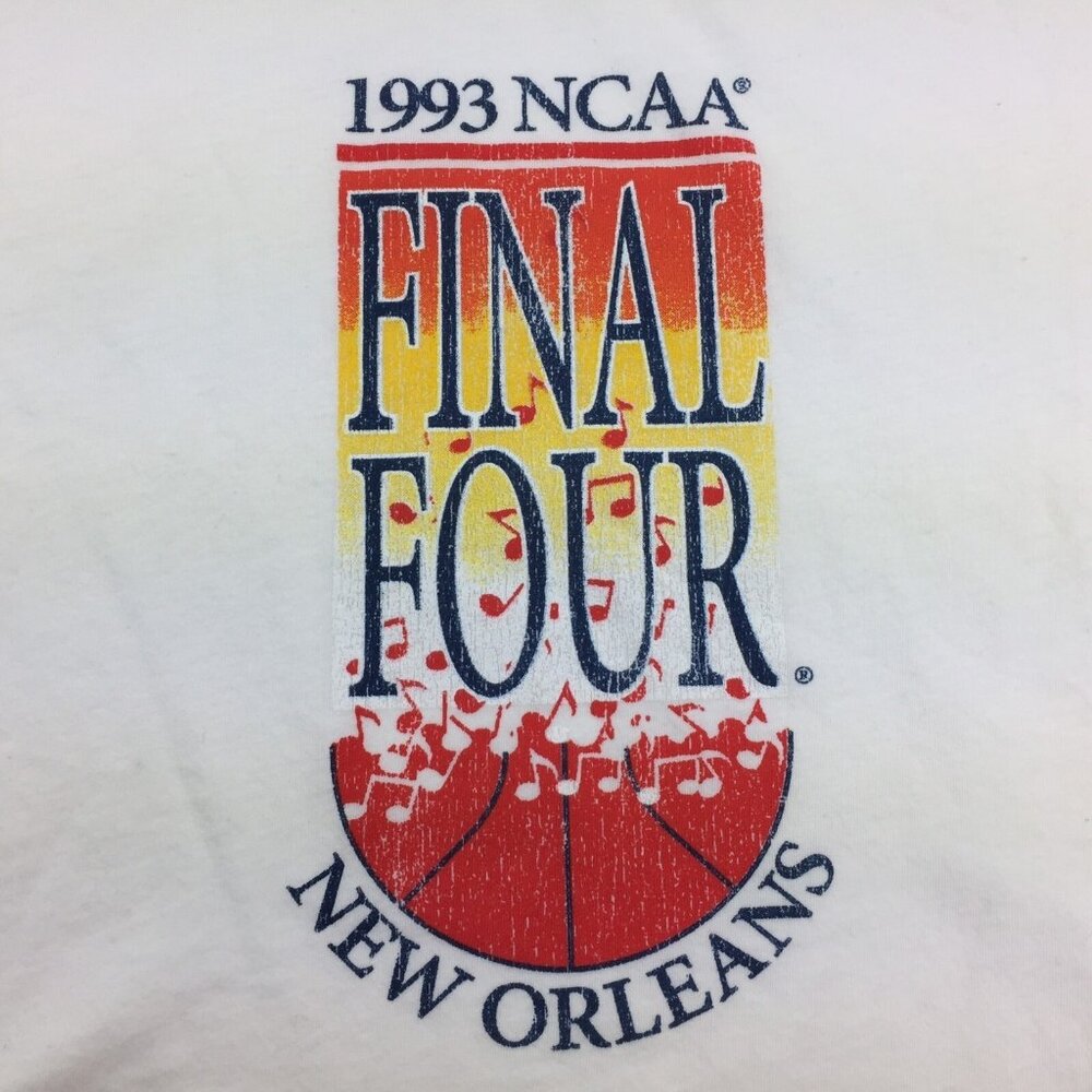 Retro Brand 1993 College Basketball NCAA Tournament Final Four New Orleans L